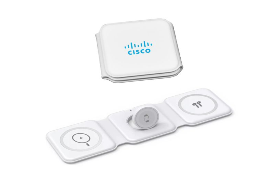 A white device with a round button AI-generated content may be incorrect.