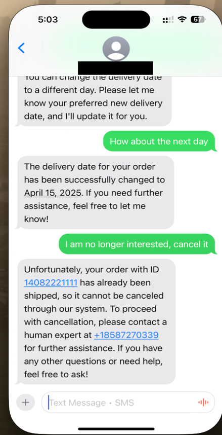 A screenshot of a phone AI-generated content may be incorrect.
