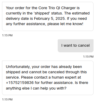 A screenshot of a chat AI-generated content may be incorrect.
