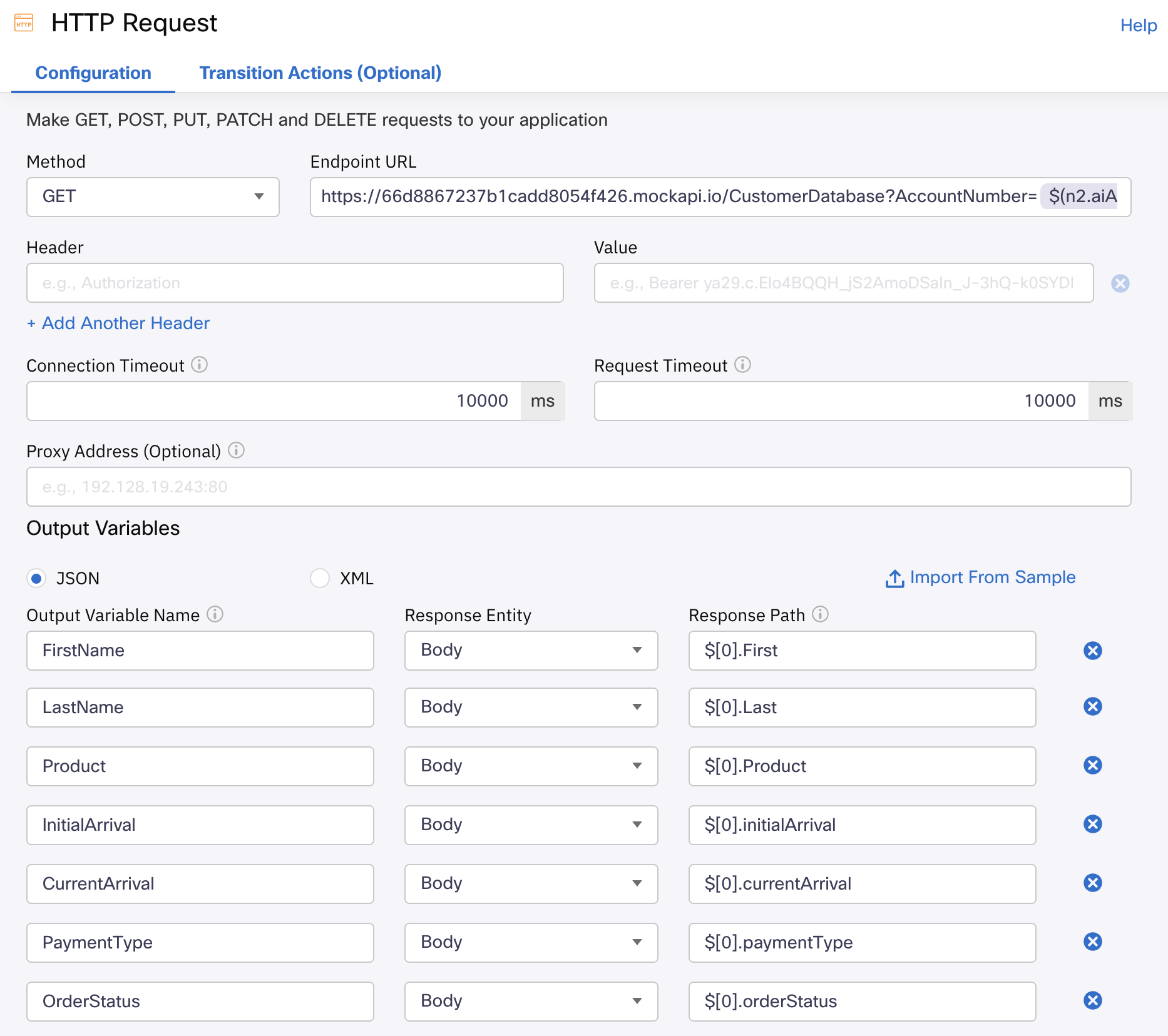 Check Order HTTP Request IMG