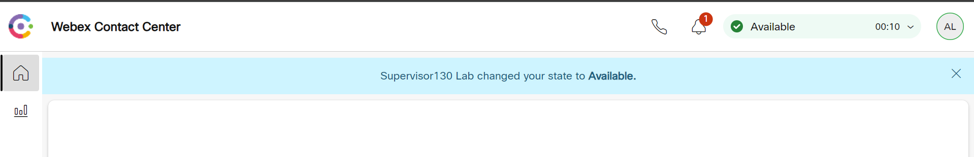 Agent State Changed Desktop